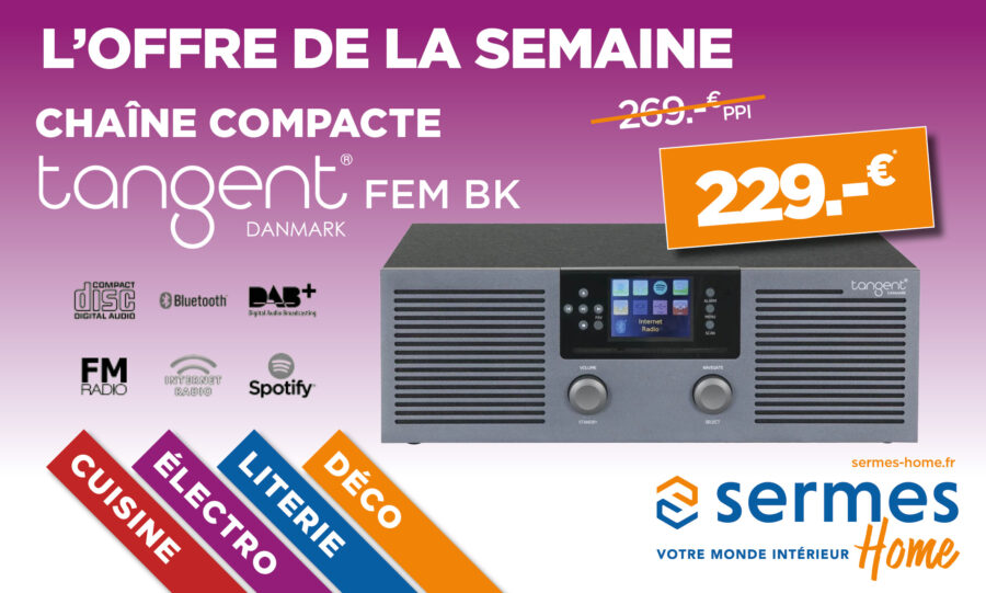 Offre de la semaine - Radio connectée Tangent